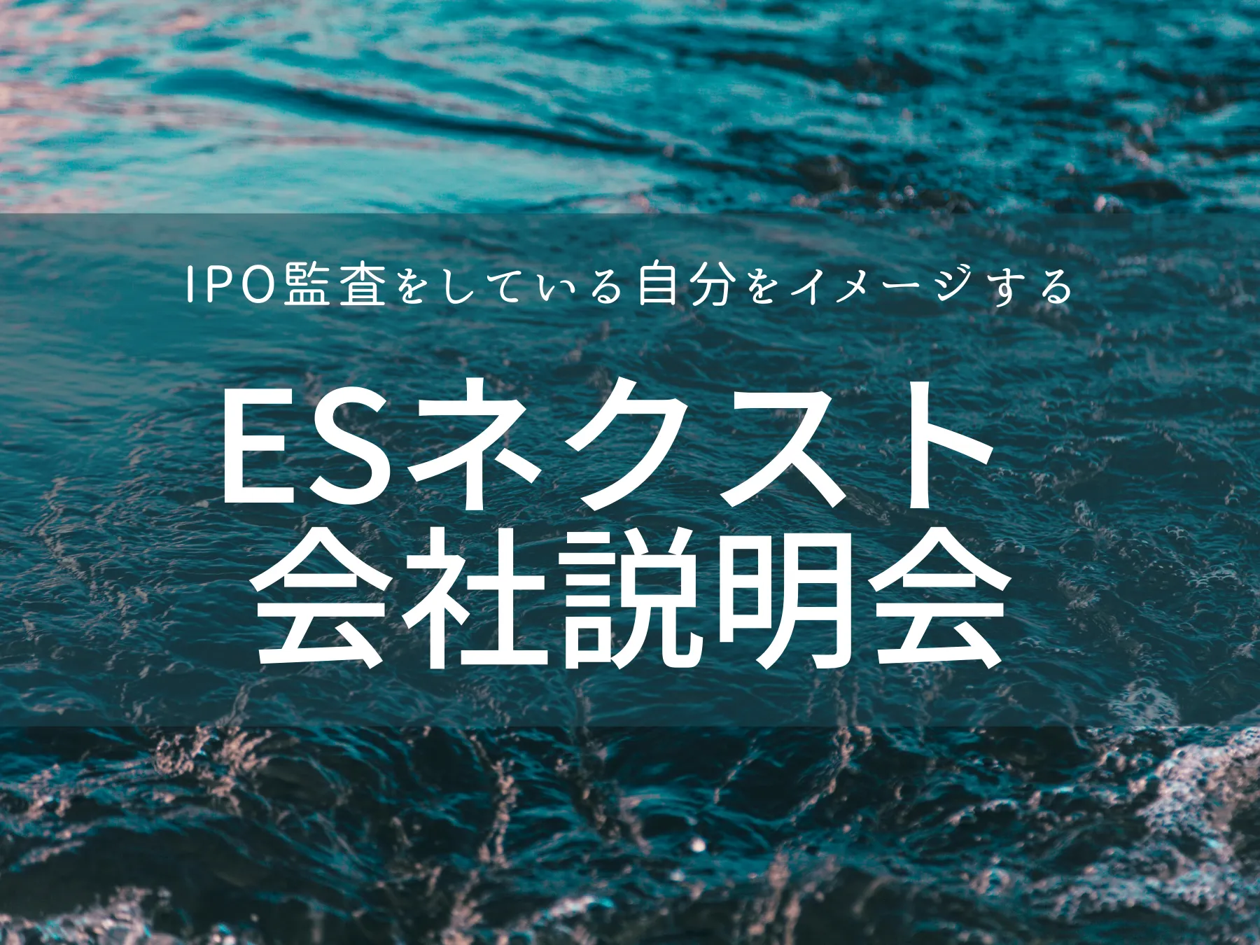 【イベントレポート】 ESネクスト監査法人 法人説明会&交流会