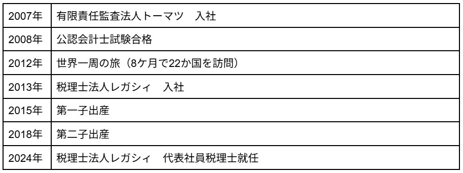税理士法人レガシィ 梅田麻子 CAREER HISTORY